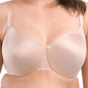 GEMSLI tan 36DDD high performance lace underwire minimizer bra style BR0014 NWT